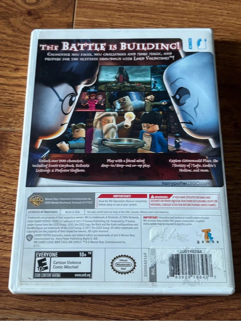 Nintendo Wii Lego Harry Potter Year 5-7 video game